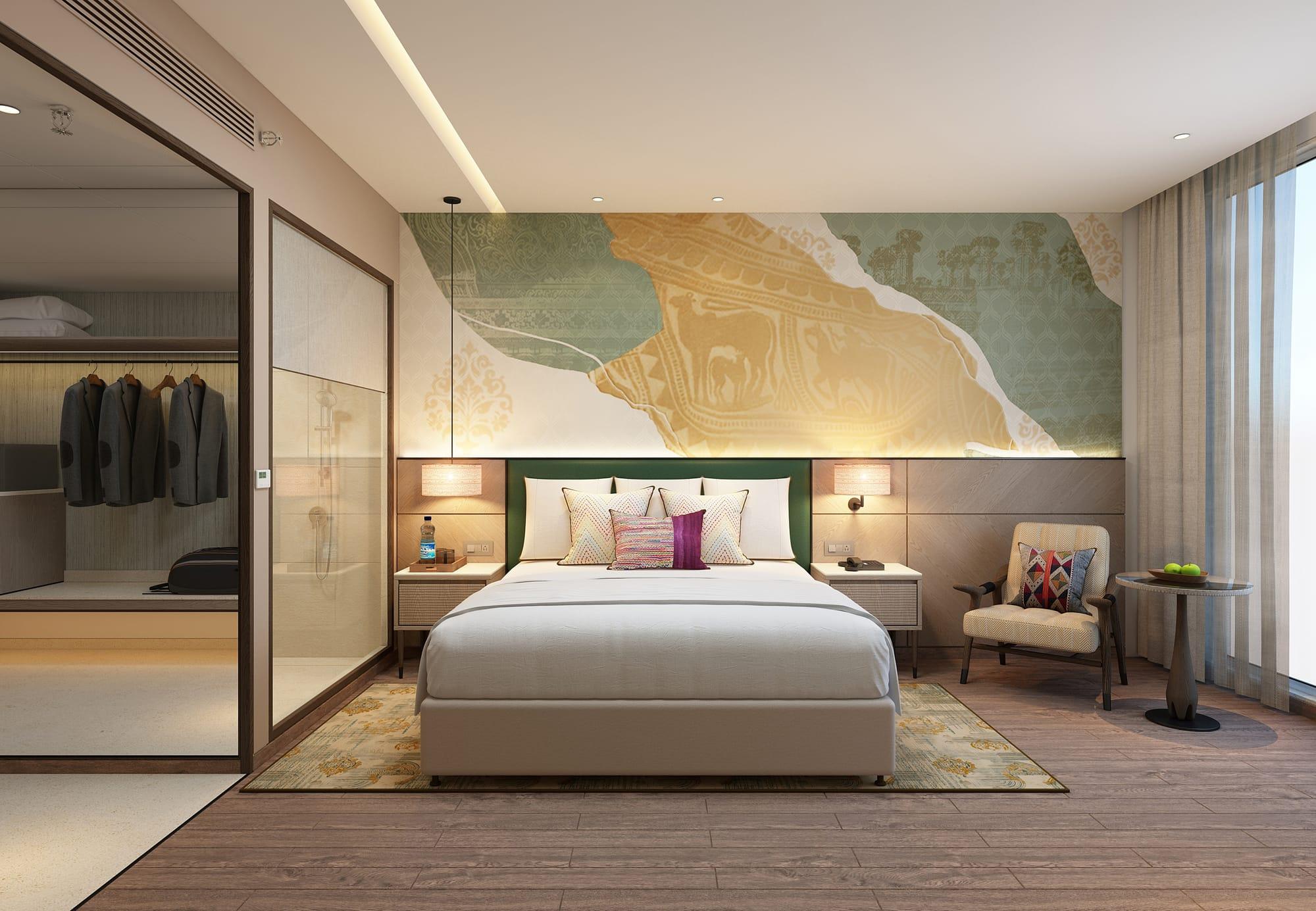 Lemon Tree Hotel, Bhuj — king room render