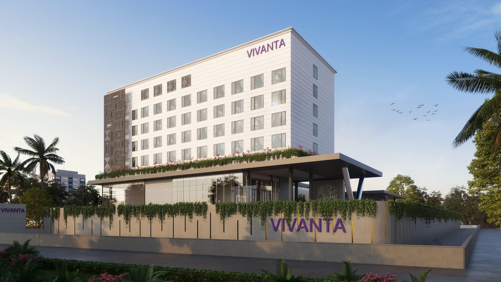 Vivanta & Ginger, Kevadia — Vivanta front elevation render
